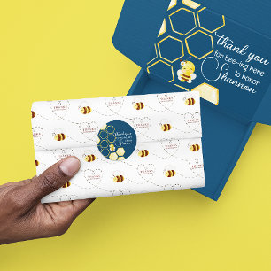 Bedankt voor het bijen hier Baby shower Sticker