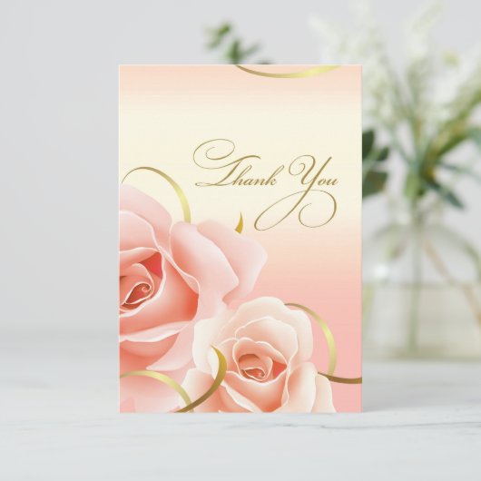 Bedankt voor het bijwonen van Jubileum Party Kaart (Staand voorkant)