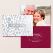 Bedankt voor het bijwonen van Jubileum Party Kaart (Display)