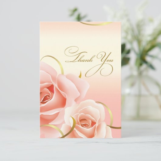 Bedankt voor het bijwonen van Jubileum Party Kaart (Staand voorkant)