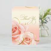 Bedankt voor het bijwonen van Jubileum Party Kaart (Staand voorkant)