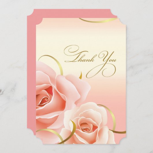 Bedankt voor het bijwonen van Jubileum Party Kaart (Voorkant / Achterkant)