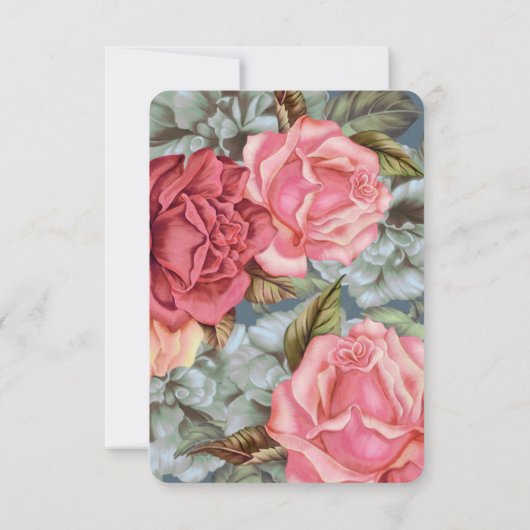 Bedankt voor het bijwonen van Jubileum Party Kaart (Achterkant)