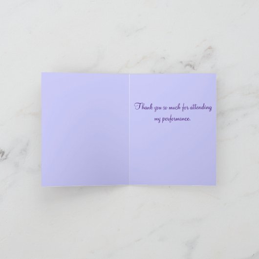 Bedankt voor het bijwonen van mijn drama (Binnen)