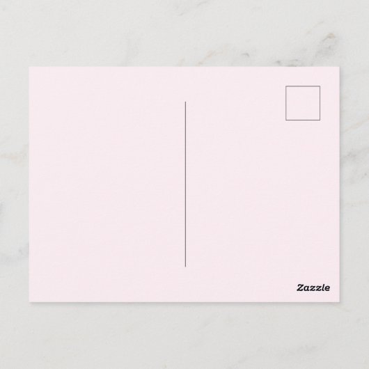 Bedankt voor het bijwonen van mijn feest girly uni briefkaart (Achterkant)