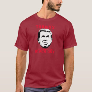 Bedankt voor het Blamen van de zwarte man T-shirt