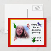 Bedankt voor het briefkaart (Voorkant / Achterkant)