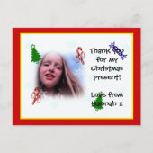 Bedankt voor het briefkaart (Voorkant)