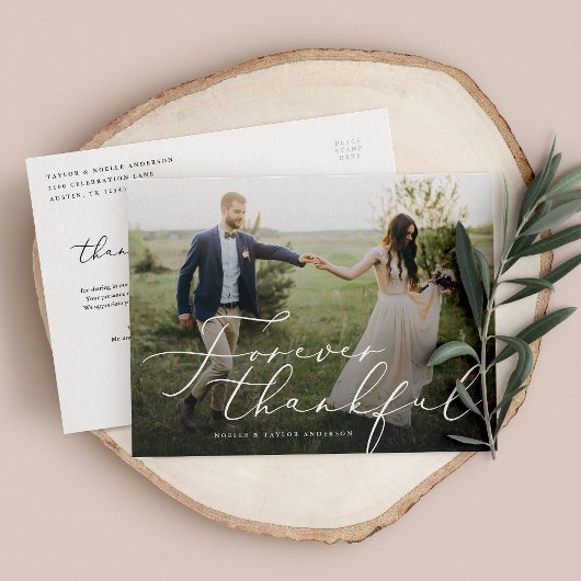 Bedankt voor het Briefkaart