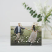 Bedankt voor het Briefkaart (Staand voorkant)