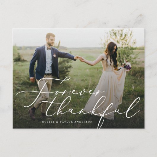 Bedankt voor het Briefkaart (Voorkant)