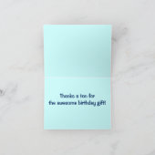 Bedankt voor het Cadeau van de geboorte Wooly Mamm (Binnen)