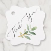 Bedankt voor het cadeauLabel Bedankjes Labels (Voorkant)