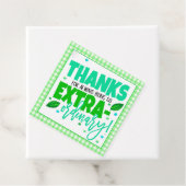 Bedankt voor het cadeauLabel Bedankjes Labels (In situ)