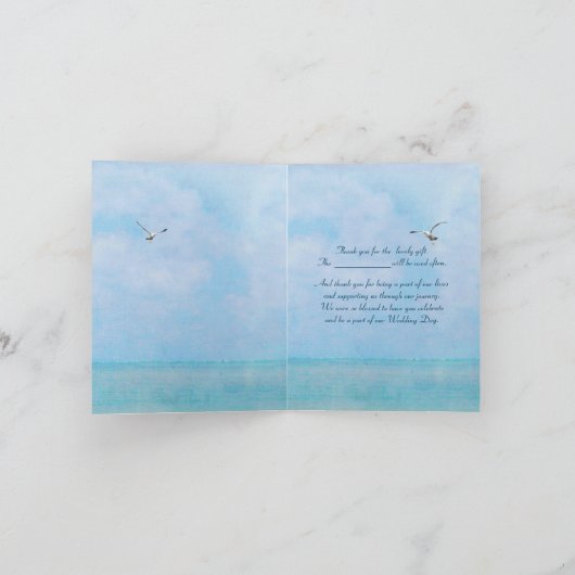 Bedankt voor het cadeauvenster voor de bruiloft (Binnen)