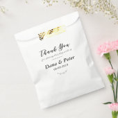 Bedankt voor het delen van deze dag met ons favori bedankzakje (Gezegeld)