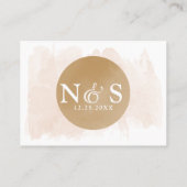 Bedankt voor het doneren van de Charity Wedding Pl Plaatskaartje (Achterkant)