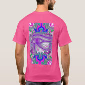 Bedankt voor het eten en het oog van Iris T-shirt (Achterkant)