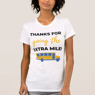Bedankt voor het extra werk bl t-shirt