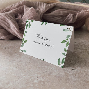 Bedankt voor het feit dat je mijn bruisende huweli