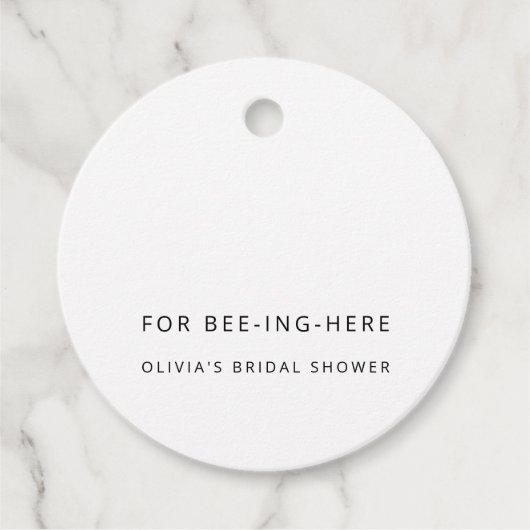 Bedankt voor het gebruik van labels voor bijen. (Voorkant)