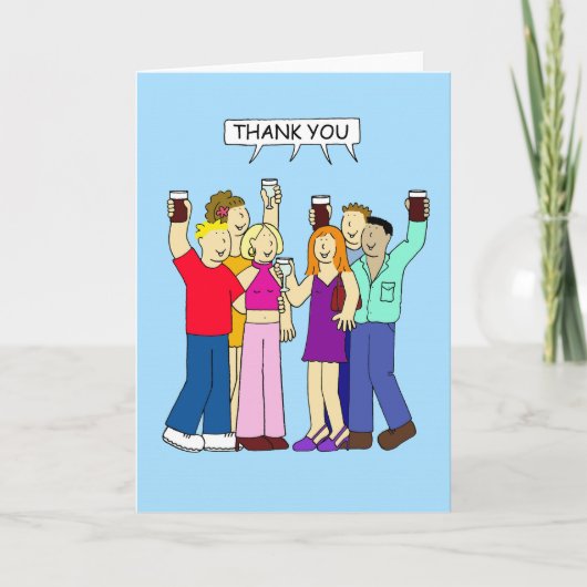 Bedankt voor het geweldige feest (Voorkant)