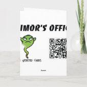 Bedankt voor het hebben van mijn rug (Achterkant)