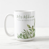 Bedankt voor het helpen laten groeien mok (Links)