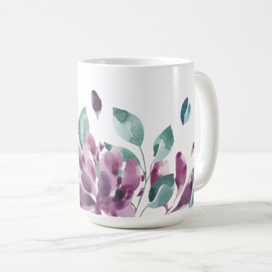 Bedankt voor het helpen van de Mok van mijn bloem (Voorkant rechts)