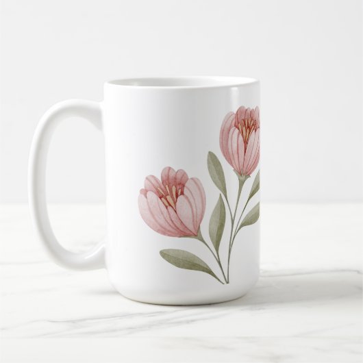 Bedankt voor het helpen van de Mok van mijn bloem (Links)