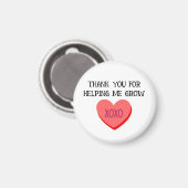 Bedankt voor het helpen van mijn leraar magneet (Voorkant / Achterkant)