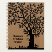 Bedankt voor het helpen van mijn lerarenwaardering planner (Voorkant)