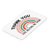 Bedankt voor het helpen van mijn winkelleraar magneet (Linkerzijde)