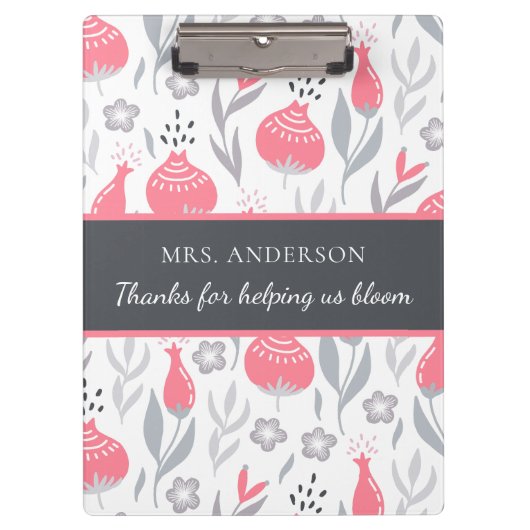 Bedankt voor het helpen van ons klembord (Voorkant)