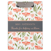 Bedankt voor het helpen van ons klembord (Voorkant)