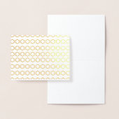 Bedankt voor het Honeycomb Patroon Folie Kaarten (Display)