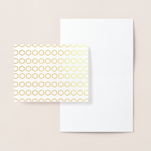 Bedankt voor het Honeycomb Patroon Folie Kaarten (Display)