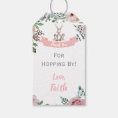 Bedankt voor het hoppen door cadeau Label Cadeaulabel (Voorkant)