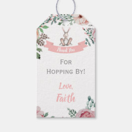 Bedankt voor het hoppen door cadeau Label Cadeaulabel