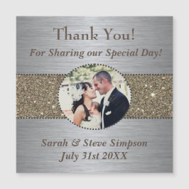 Bedankt voor het huwelijk.