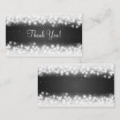 Bedankt voor het invoegen van Magic Sparkle Black Informatiekaartje (Voorkant / Achterkant)