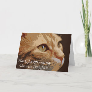 Bedankt voor het kat
