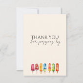 Bedankt voor het knallen kopen bedankpas (Voorkant)