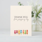 Bedankt voor het knallen kopen bedankpas (Staand voorkant)