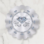 Bedankt voor het komen naar mijn verjaardagsfeestj bedankjes labels (Achterkant)