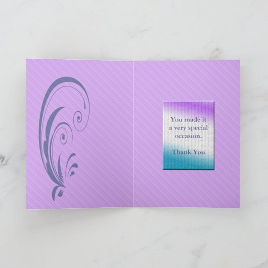 Bedankt voor het komen naar ons jubileumfeest (Binnen)