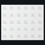 bedankt voor het komen toevoegen naam sms  cadeaupapier<br><div class="desc">Ontwerp</div>