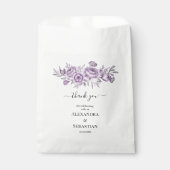 Bedankt voor het komen van Eucalyptus bruiloft zoe Bedankzakje (Voorkant)