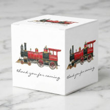 Bedankt voor het komen van Red Train