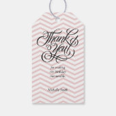 Bedankt voor het komen verjaardagscadeau Labels Cadeaulabel (Achterkant)